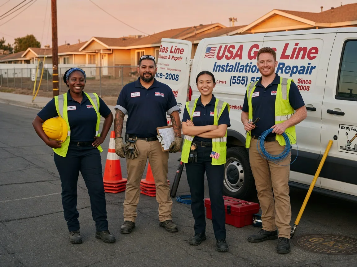 Gas Line Installation company in Midland, PA